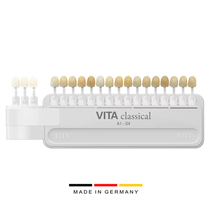 Vitapan® Classic A1-D4 färgskala + Bleach