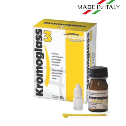KROMOGLASS 3® glasionomer luting cement, 1x35g