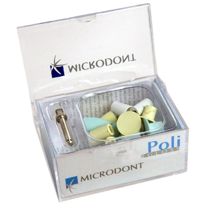 Poligloss sats silikon polerare, 18st.