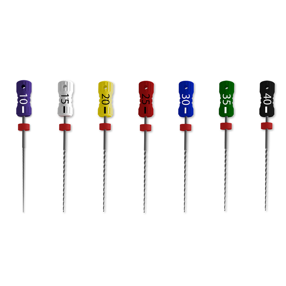 MicroMega K-Fil Rostfritt , 25mm #25 Röd, 6st.