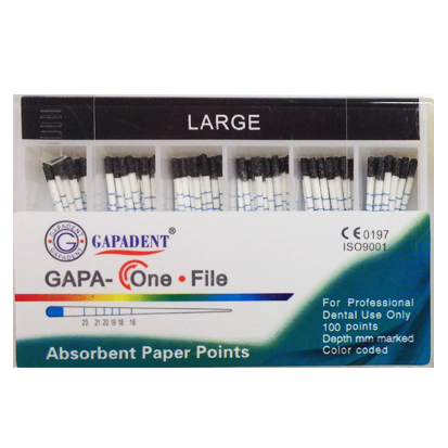  Pappersspets One File #Large svart 100 st