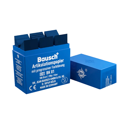 Bausch Articulation Paper, Blue 200my 300 st.