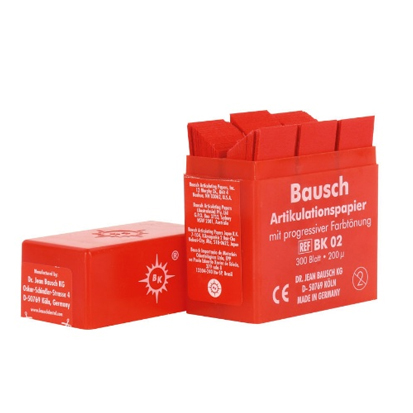 Bausch Articulation Paper, Red 200my 300 st.