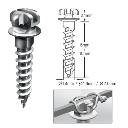 Dual Top Mini Screw JD, 1St.