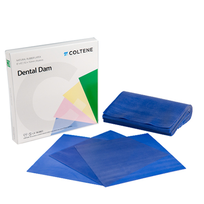HYGENIC® Rubber Dam PF 15x15 36st, Blue Medium