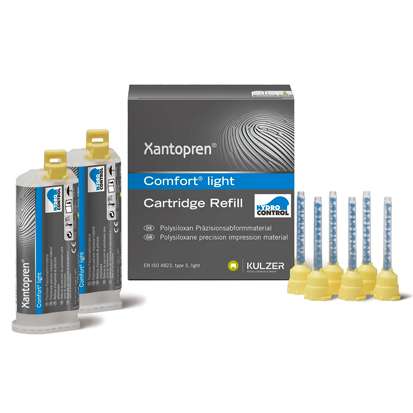 Xantopren® Comfort Light blå, 2x50ml