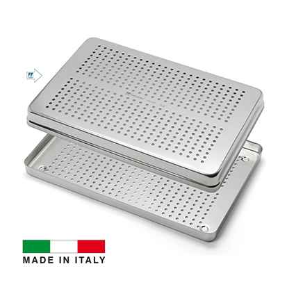 Medesy® Stainless Steel Lock Large Perforated 290x190x30mm
