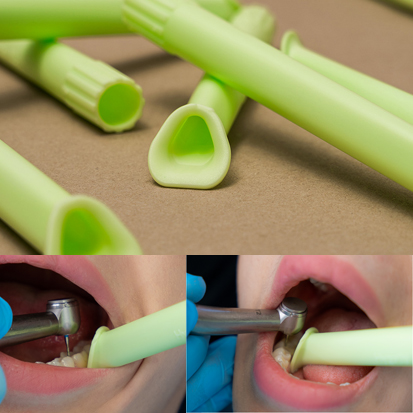 Saliva Ejectors Hygotip XL Bio Lime Green, 1x10st