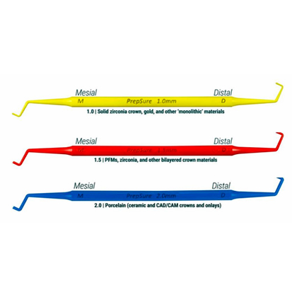PrepSure, Crown Prep Guide Gauge 3st.