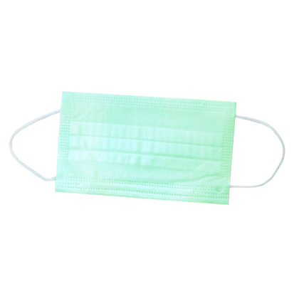  Munskydd nonwoven 3-lag med öronband grön 50 st 