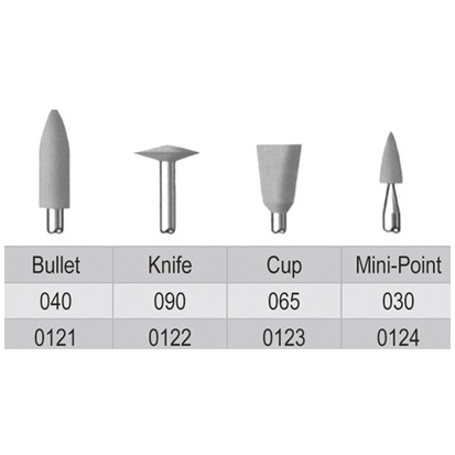 CeraMaster® porslinpolerare, Mini-Point VST, 3st.