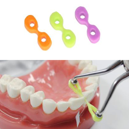 Section Matrix Silicone Wedge Medium Orange, 20st.