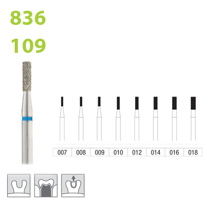 Cylinder Diamond FG 109/835, 5St.
