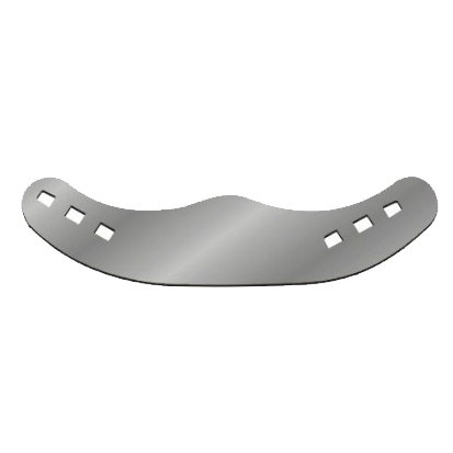 Ivory Perforerade metallmatrisband, Large #4, 12st.