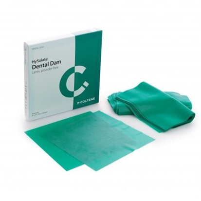 HySolate® Latex Dental Dam Grön tunn 15x15, 36st