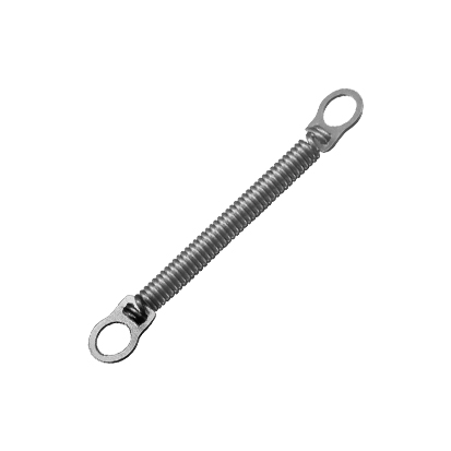 NiTi Closed Coil Spring, 0.012 inch x Length 9 mm, 10st. 