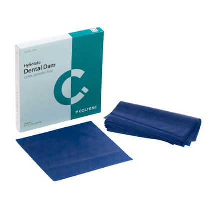 HySolate® Latex Dental Dam Blå Medium 15x15, 36st