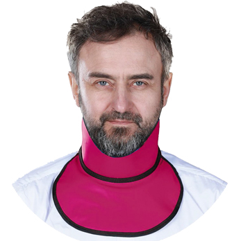 Thyroideaskydd Röntgenkrage Röd