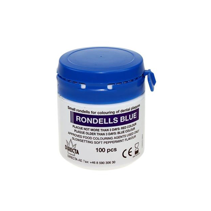 Rondell - Blue, 100pcs
