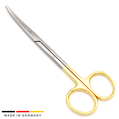 KKD® Scissors Metzenbaum TC Curved Blunt 14.5cm