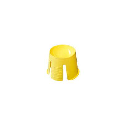 Plastic Dappen Dish Yellow, 50st.