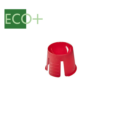 Plastic Dappen Dish ECO+ Red, 50st.
