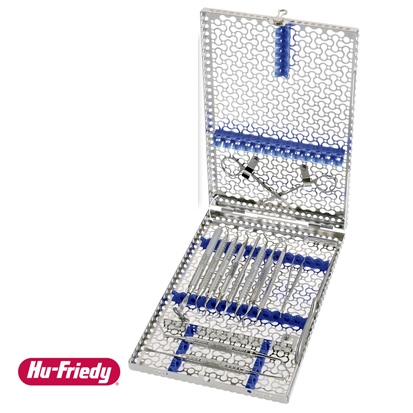 Hu-Friedy® Rostfri Bricka med lock perforerad