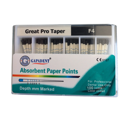 Paper Ponits Tepro  F4  Black. coded 100 st.