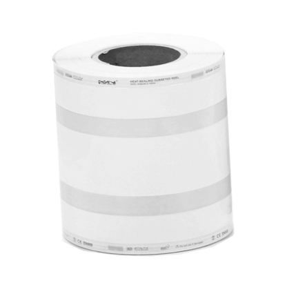Gusseted Autoclave rolls White 200 mm x 100m