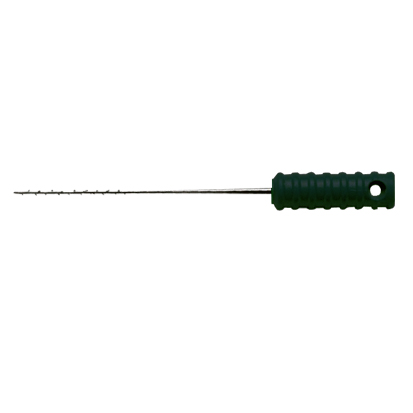 Nervextraktor-Barbed Broaches 21mm svart #6, 10st.