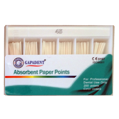 Paper Ponits ISO no.#45 White coded 200 st.