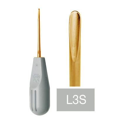 LUXATOR TIN Periotom Straight with Fixus L3S, 3mm