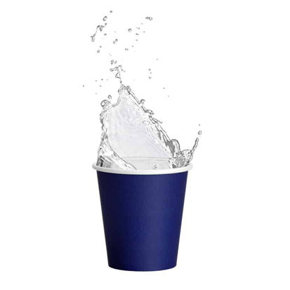 Miljö Paper Cups 18CL Dark Blue, 50st.