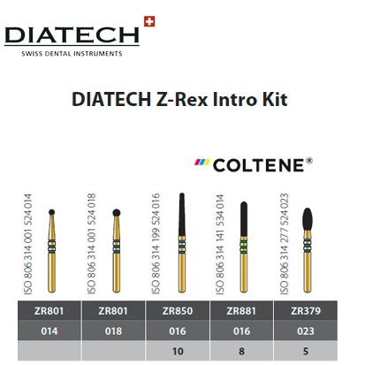 DIATECH® Z-Rex Zerkonia Intro Kit, 5st.