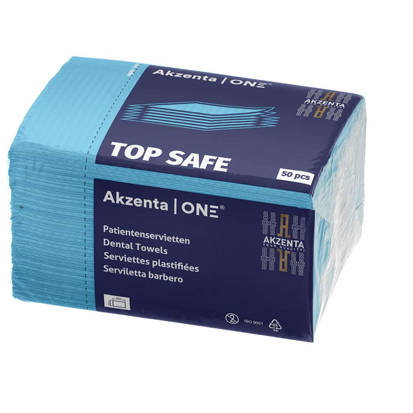 Patient Bibs Laguna Blue 45x30cm, 500pcs.