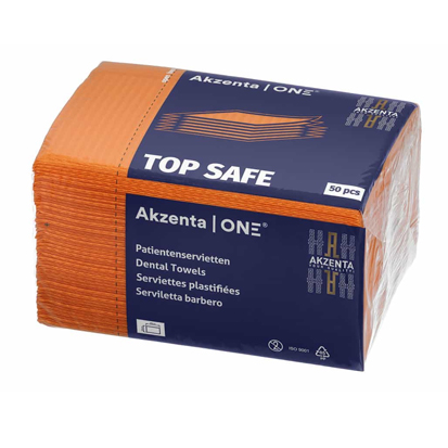 Patient Servetter Hot Orange 45x30cm, 500st.