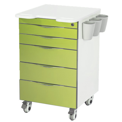 Dental Cabinet Green, 1pcs