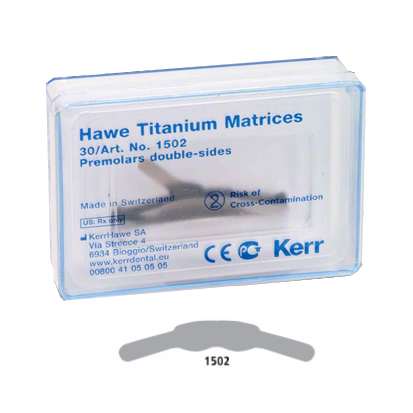  Hawe Titanium Matrices Pemolar Dubbel, 30 st.