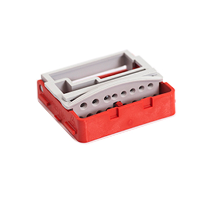 Practipal Compact Burs Holder Red