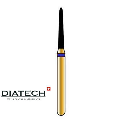 DIATECH® Pointed Taper Gold Diamond  878K / 298, 5st. 