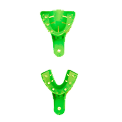 Autoclavable Plastic Impression Trays, 1 Pair