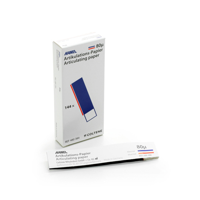 Hanel  Articulation Paper Blue /Red, Straight 12x12 Sheet
