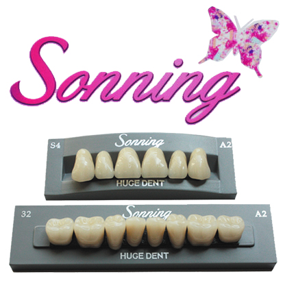 Sonning Artificail Teeth, S2 L2 30 -A3.5, 1 Kit