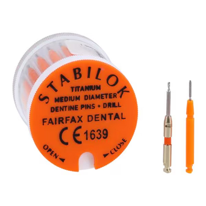 Stabilok Titan M orange, 20 stift + 1 borr