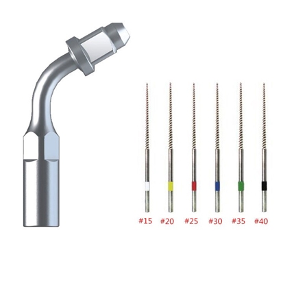 Ultraljud NiTi K-Fil, 27 mm #15-40 Sortiment, 6st.