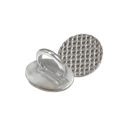 Orthodontic Ceramic Clear Lingual Buttons – Bondable Round Base Mesh For Dental