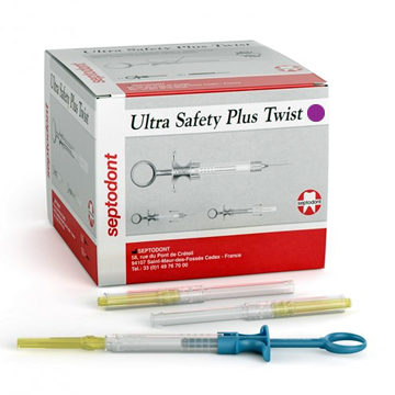 Ultra Safety Plus Twist 30G 0,3x10mm Lila, 100st.
