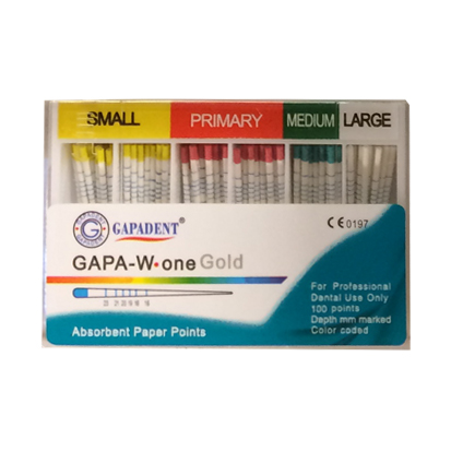  Pappersspets One File GOLD #Sortiment S-P-M-L 100 st