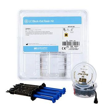 Ultradent LC Block Out Resin 4x1,2 ml + kanyler