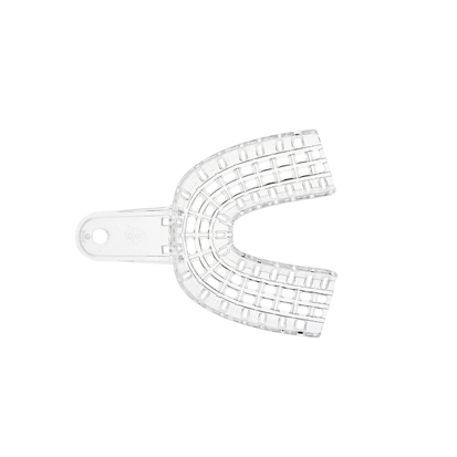 PRESIDENT Plastic Impression Trays, Small LO #6, 12st.
